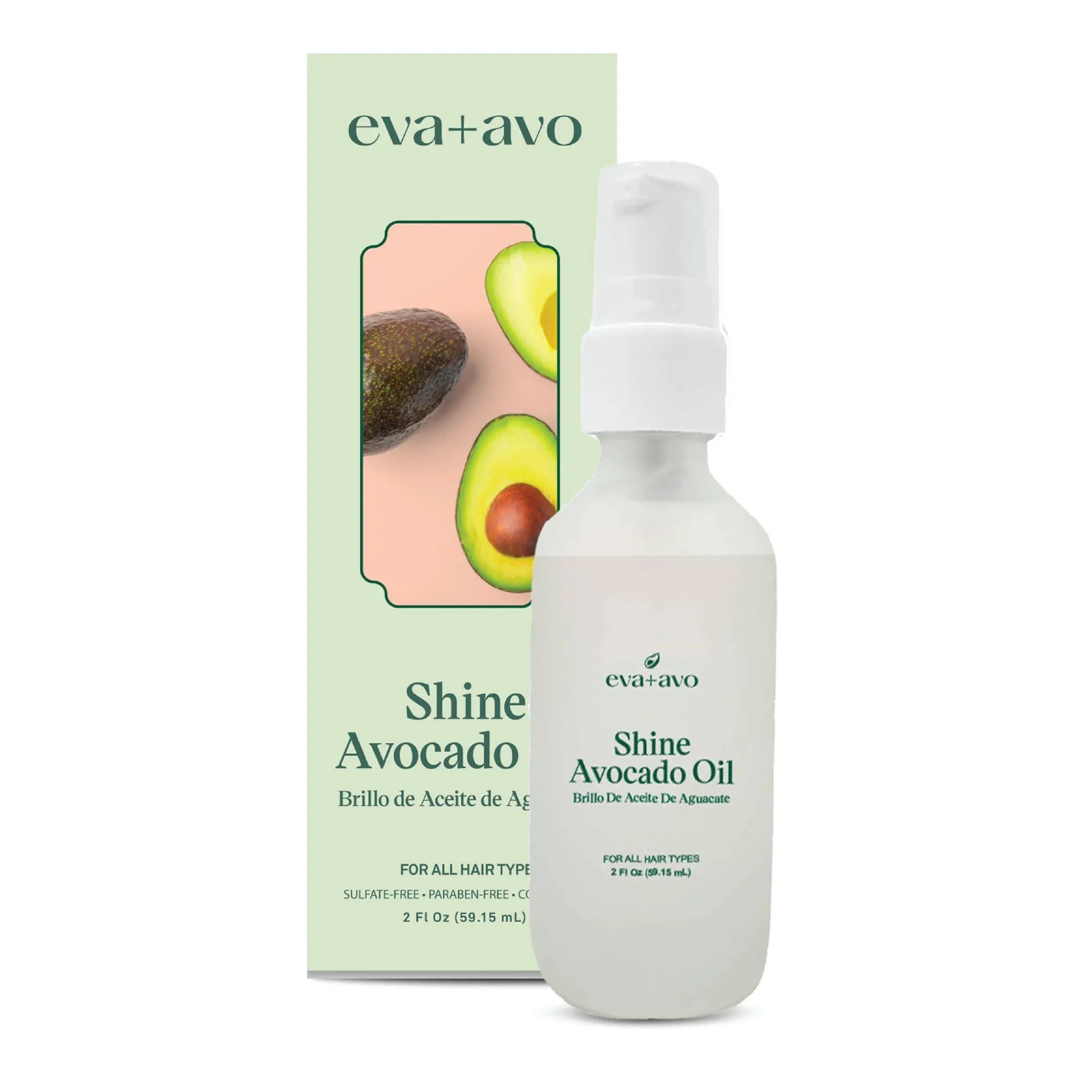 Eva+Avo Avocado Oil, Shine