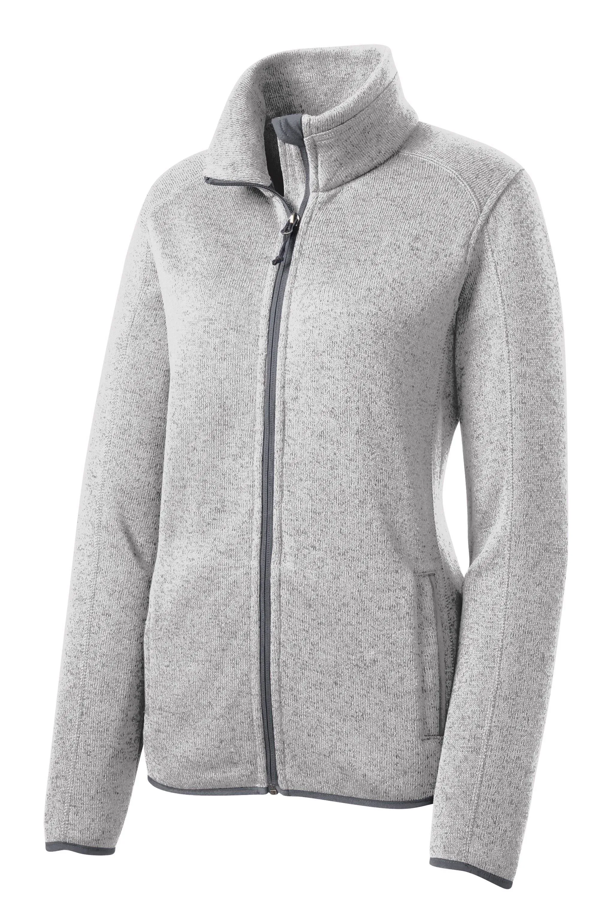 Port Authority Ladies Sweater Fleece Jacket