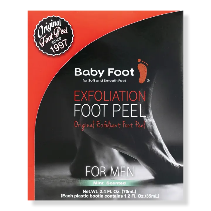 Baby Foot Unscented Non-Peel Moisturing Mask – Hydrate and Refesh Feet in 15-Minute - No Pain Feet Treatment - For Men and Women - Smooth and rich moisturizer for Baby Soft Feet