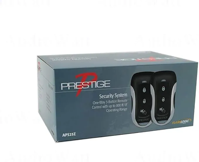 Prestige APS25Z Car Alarm Vehicle Security System