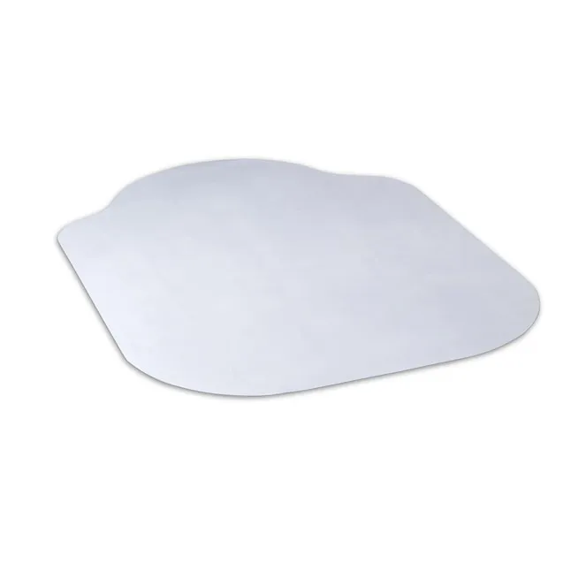 Evolve 33" x 44" Clear Office Chair Mat with Rounded Corners for Hard Floors, Made in The USA, 15B50630