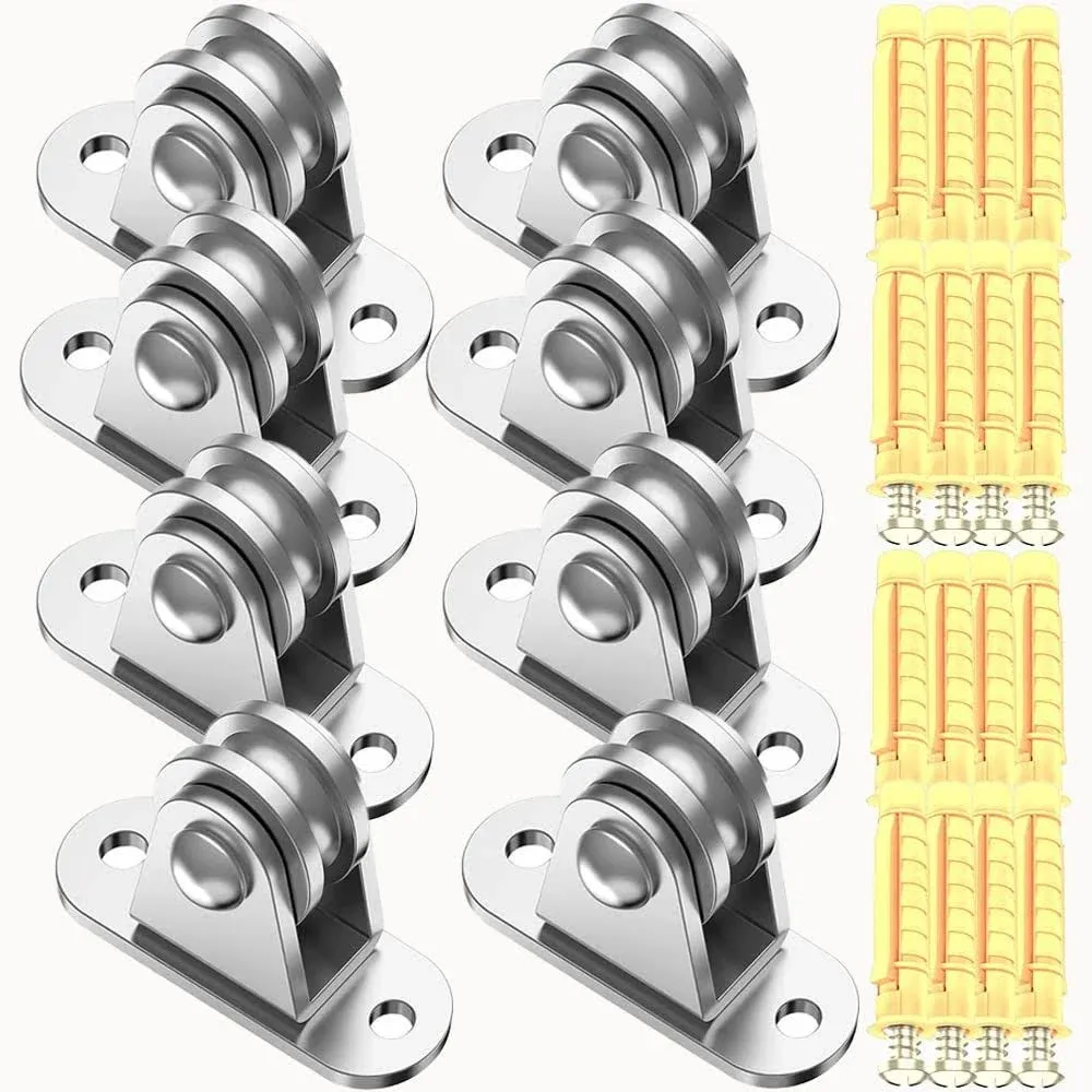 Small Pulley Block Silent PulleySingle Pulley Block304 Stainless Steel Pulley...