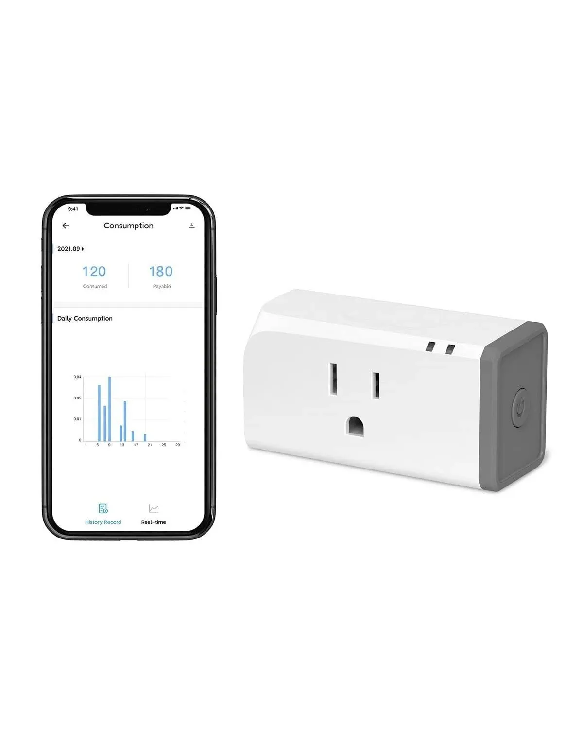 Sonoff S31 15A WiFi Smart Plug Smart Outlet Timer Switch,Work with Alexa &amp;Google