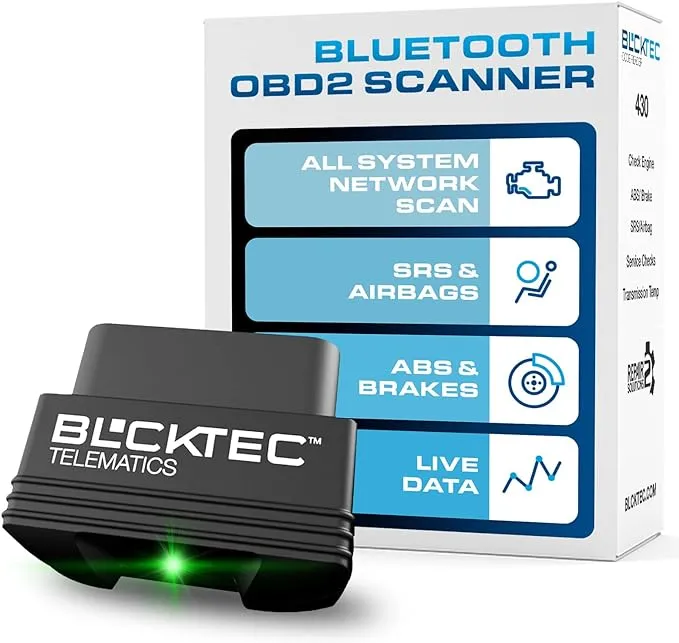 BLCKTEC 430 Bluetooth OBD2 Scanner