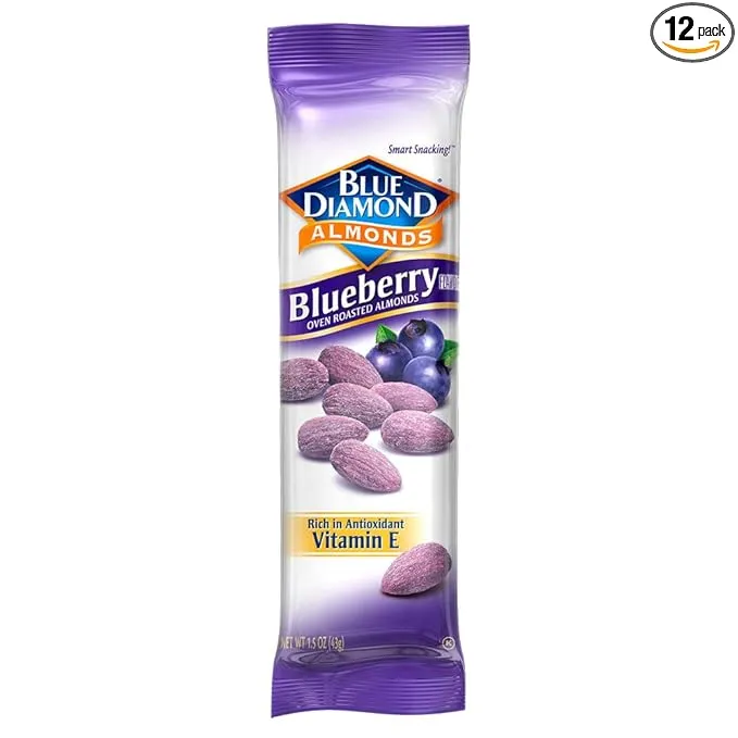 Blue Diamond Almonds Blueberry 1.5oz 12 count