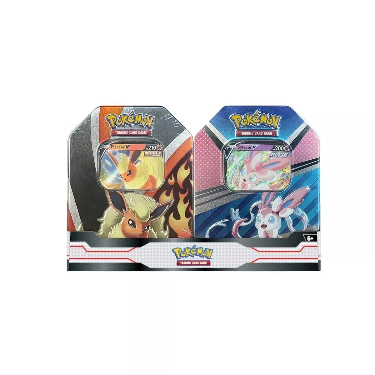 Pokemon Pokémon Trading Card Game Flareon and Sylveon Tin Bundle