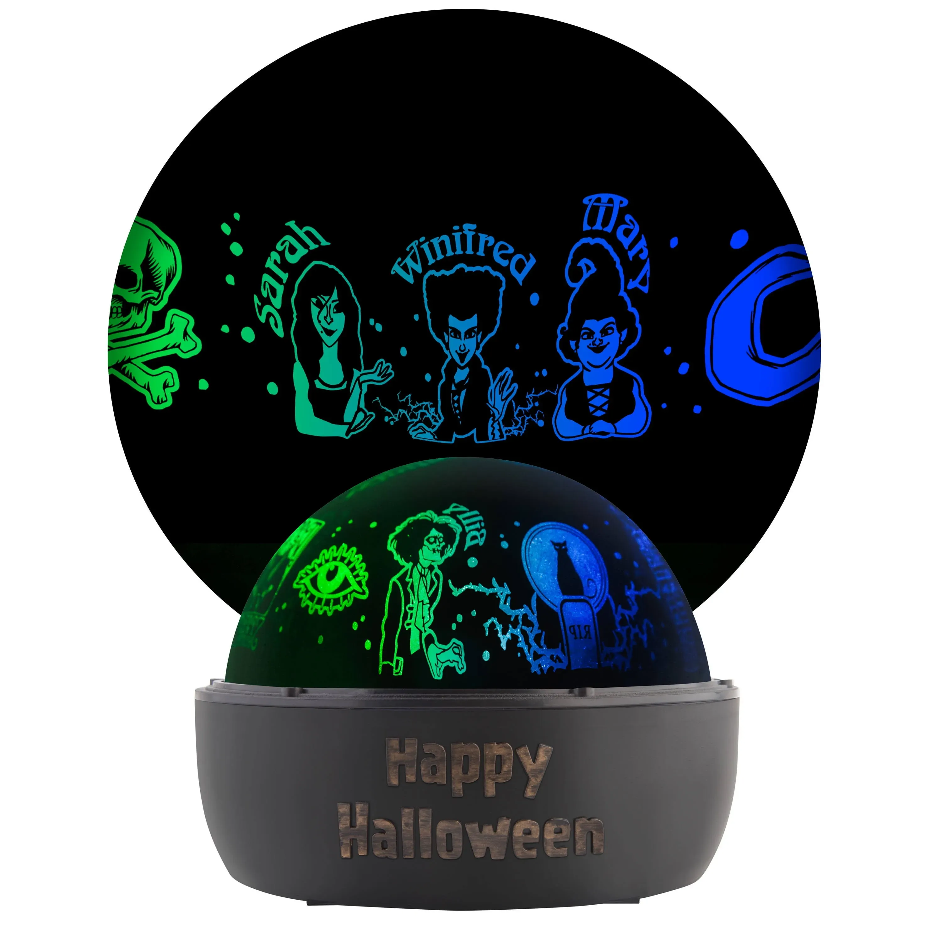 Disney Hocus Pocus Shadowlights Multi-Color LED Rotating Halloween Projector