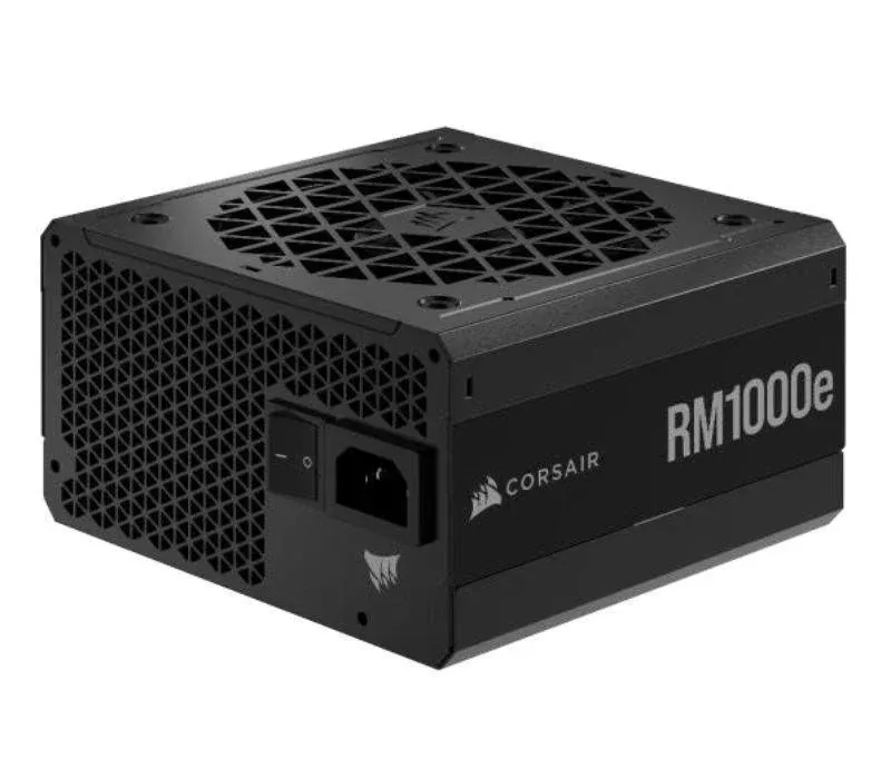 Fuente de Poder Corsair RM1000e 80 PLUS Gold, 24-pin ATX, 120mm, 1000W