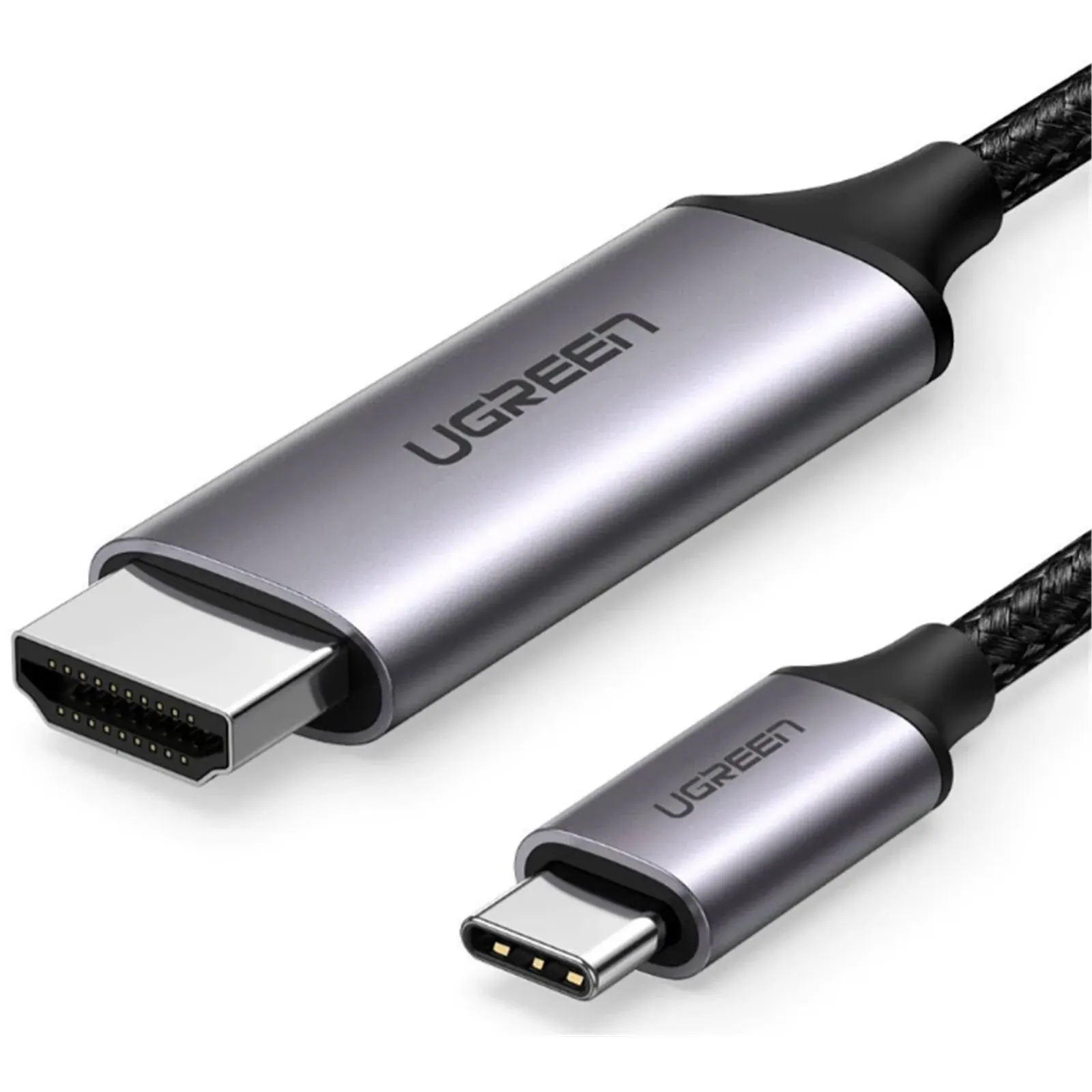 UGREEN USB C to HDMI 2.1 Cable 2M 8K@60Hz 4K@240Hz Thunderbolt 4/3 to HDMI 48Gbps HDR HDCP2.3 Type C to HDMI Cord Compatible with MacBook Pro Air iPad, iPhone 16/15 Pro Max, Galaxy S24, Pixel 9, XPS