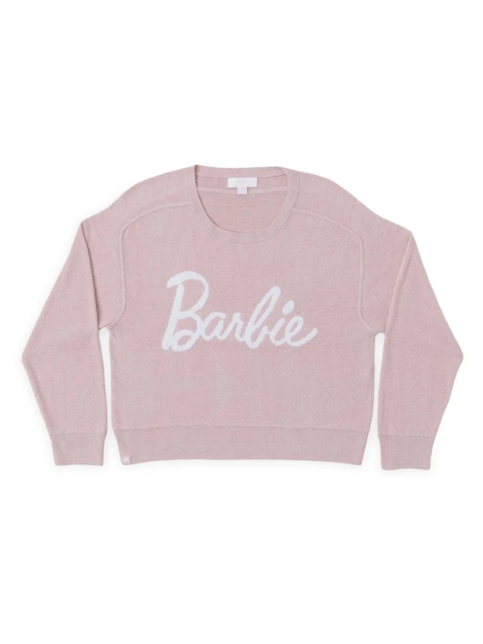 Kids' X Barbie Logo-print Sweatshirt In Dusty Rose