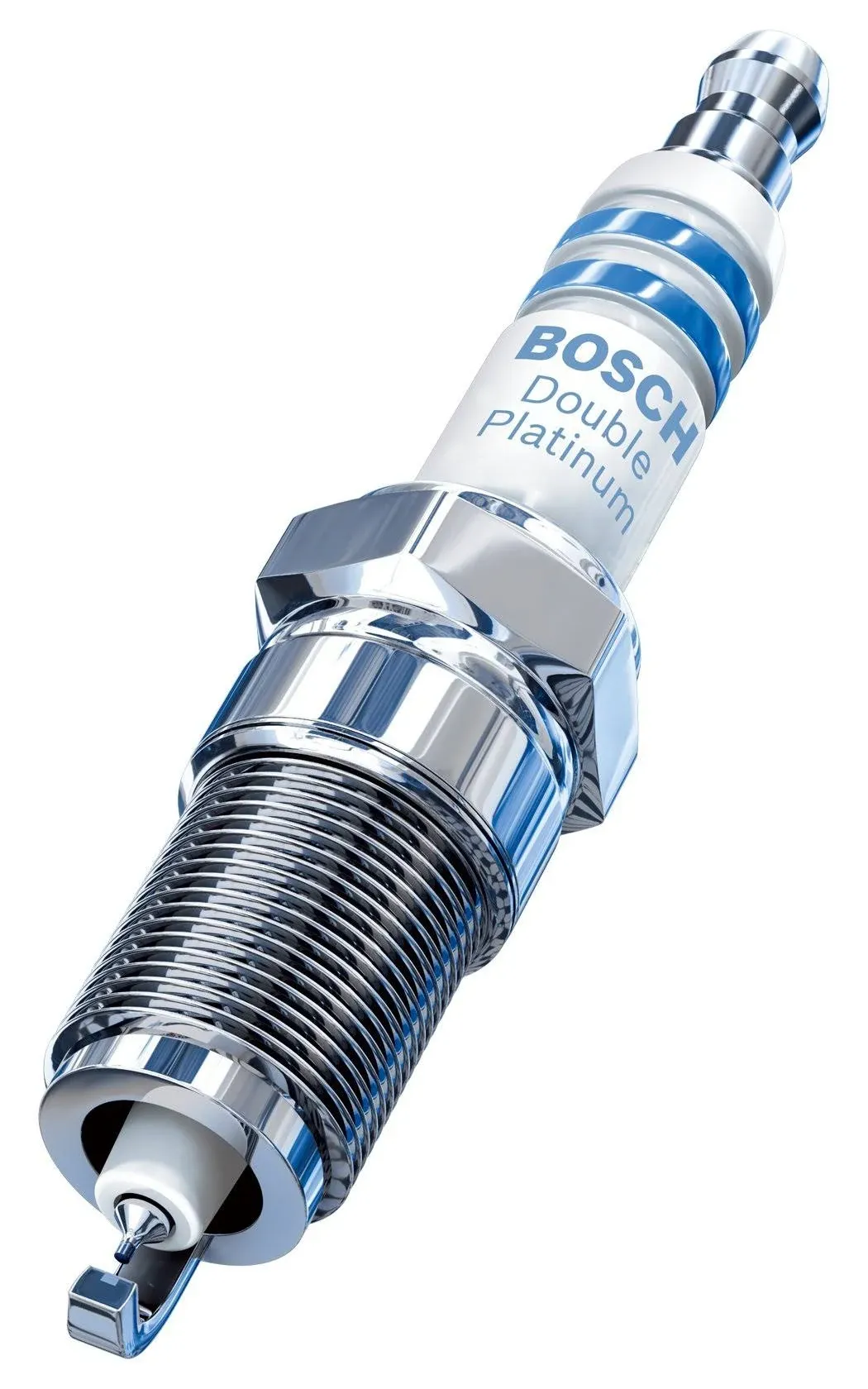 BOSCH 8162 OE Fine Wire Double Platinum Spark Plug - Pack of 4