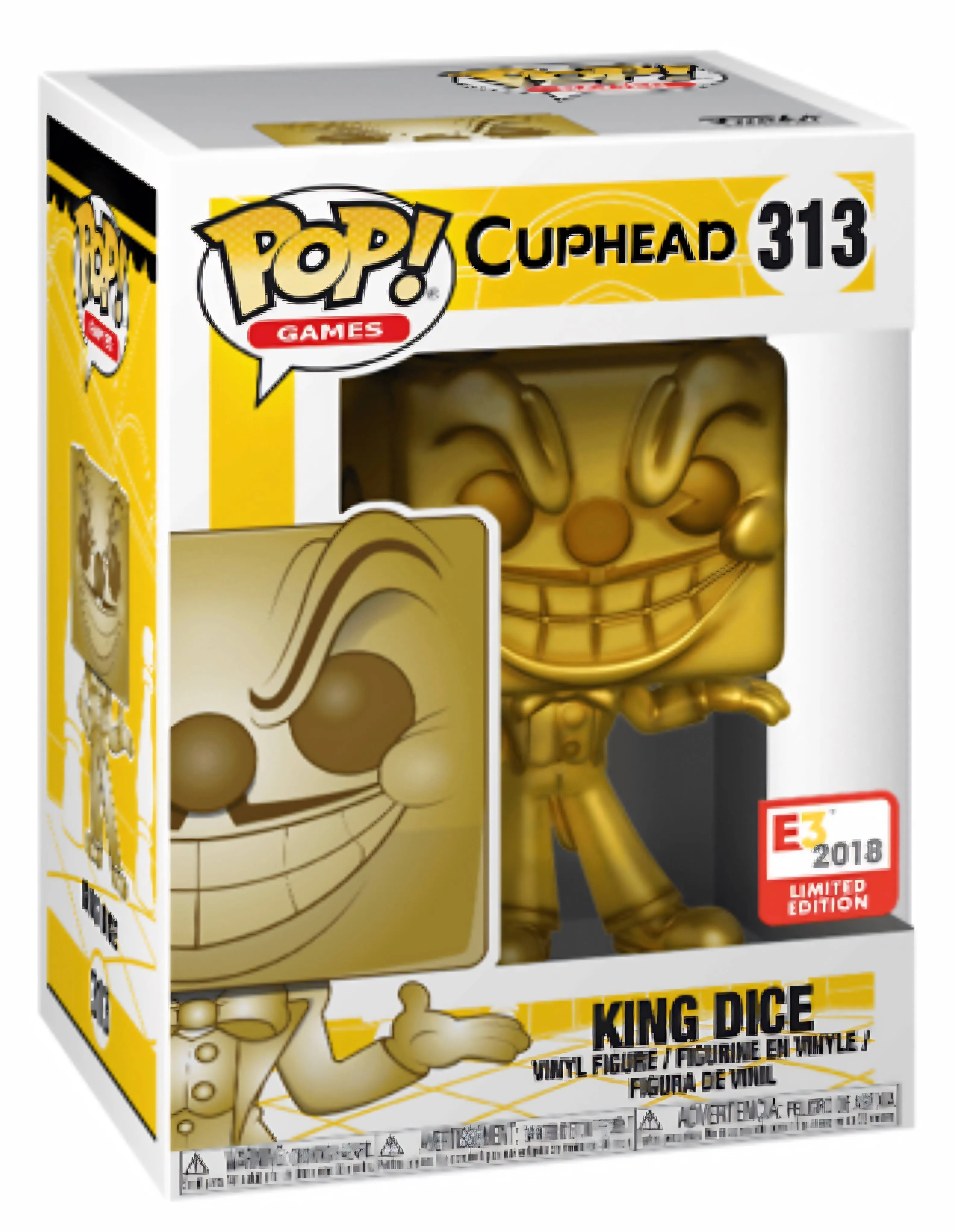 Funko Pop! Games #313 Gold King Dice (2018 E3 Exclusive)