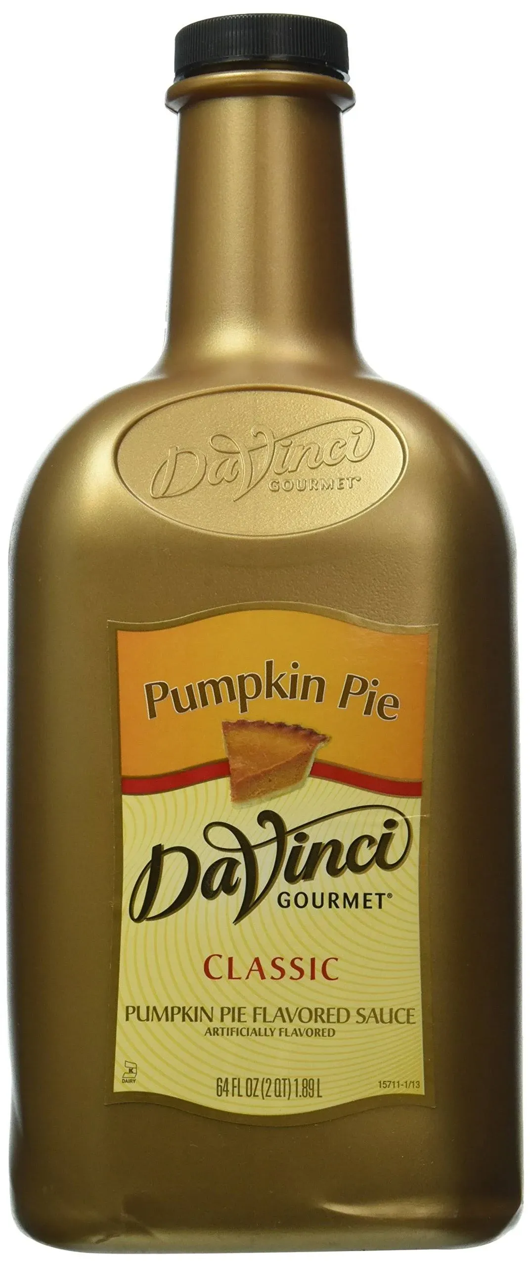 DaVinci Pumpkin Pie Sauce - Jug (64oz)