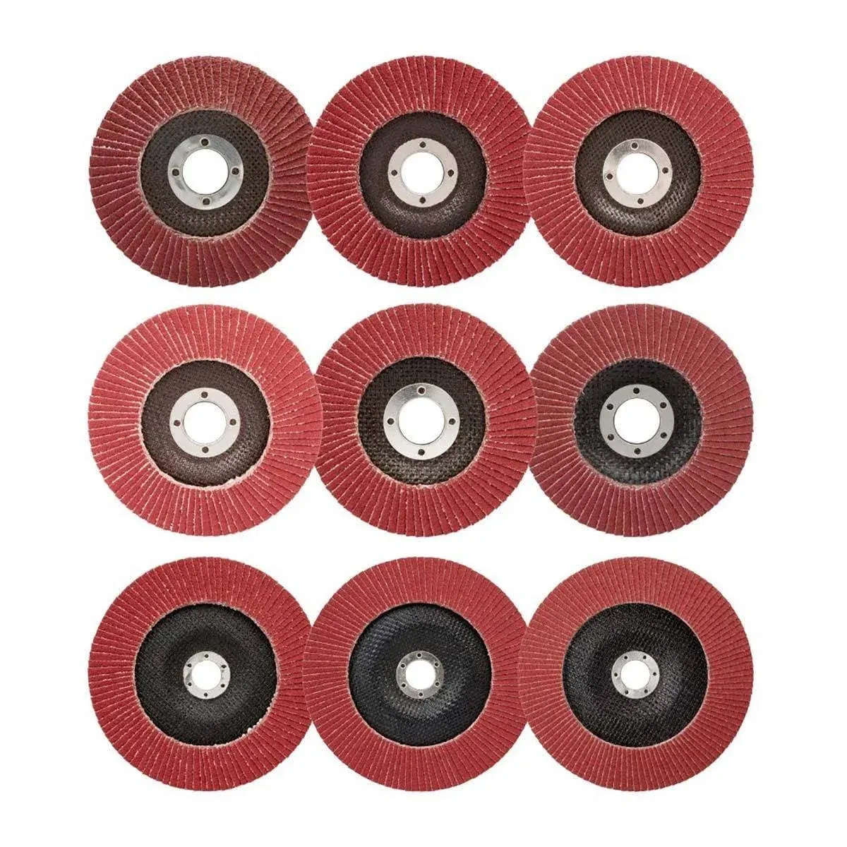 3M Cubitron II Flap Disc 967A, 60+, T27, 4-1/2 in x 7/8 in, Pack of 10, Medium Pressure Applications, Light Deburring, Scale Removal, Oxide Removal, Surface Prep