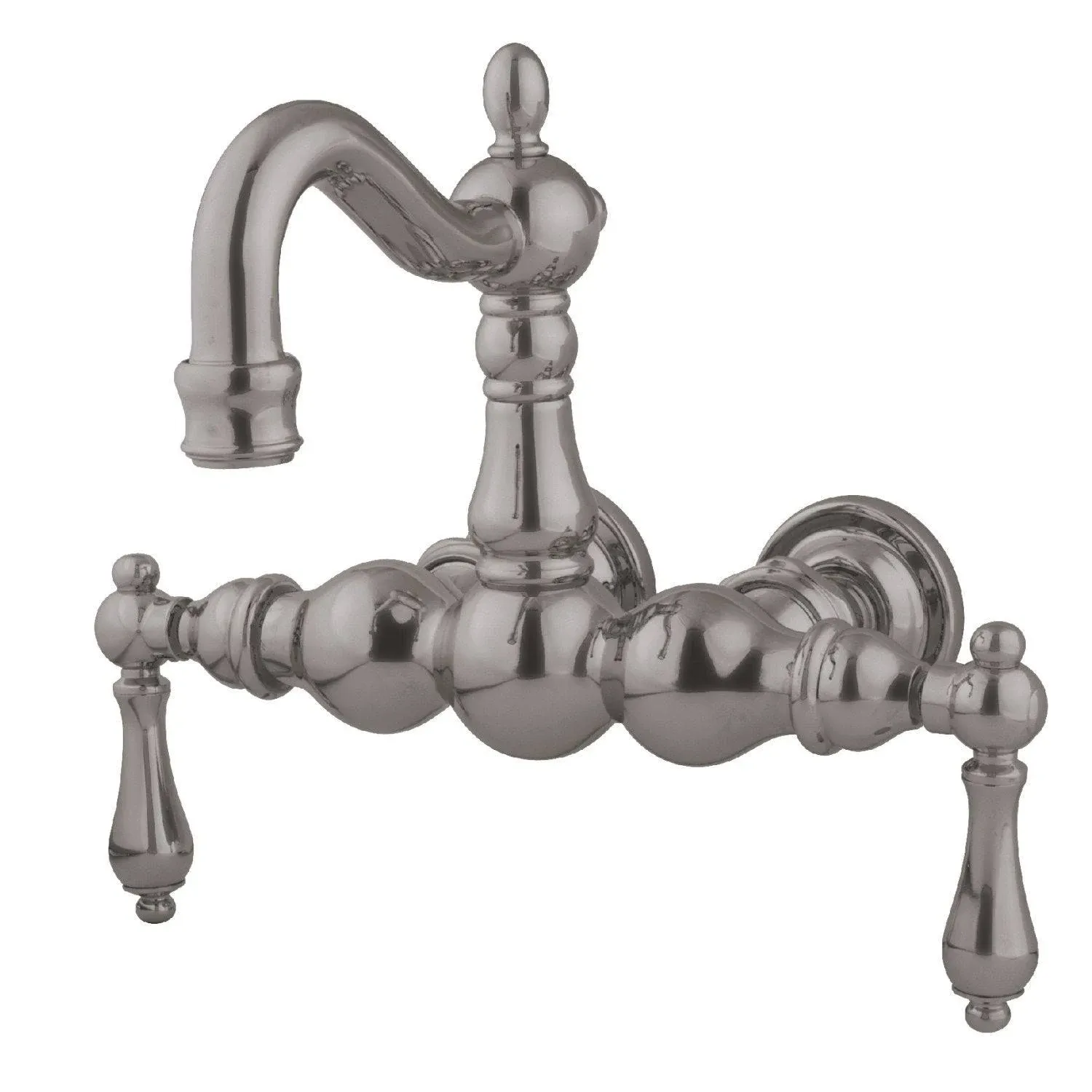 Kingston Brass Vintage 3-3/8" Wall Mount Clawfoot Tub Filler