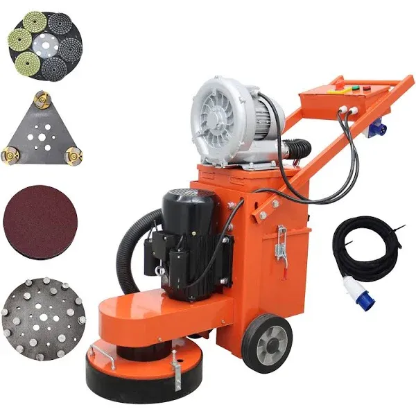 Electric Concrete Floor Grinder Walk-Behind Grinder,5 HP Concrete Floor Polisher