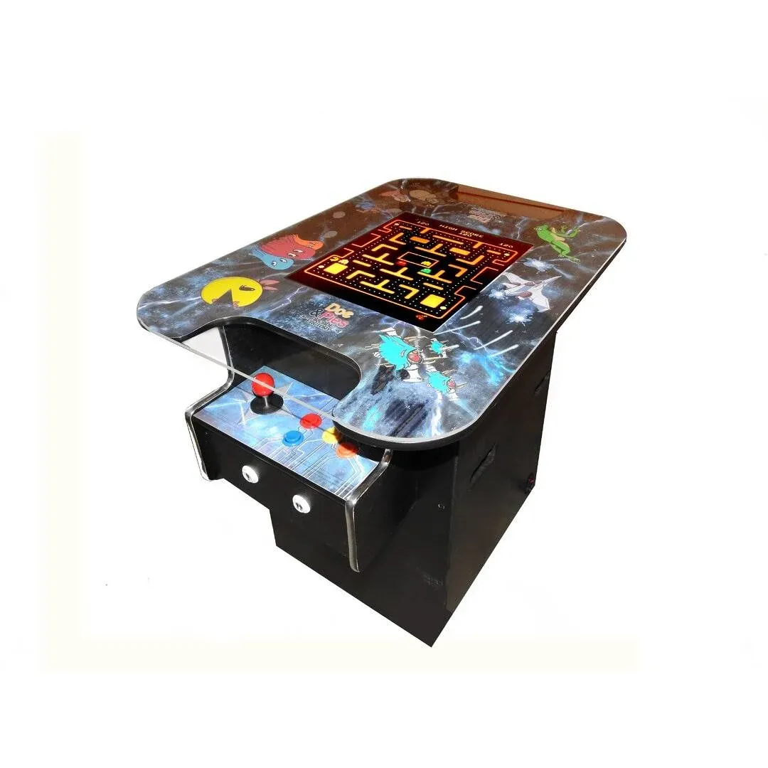 Doc and Pies Arcade Factory Cocktail Arcade Machine - 60 Retro Games - Full Size ...