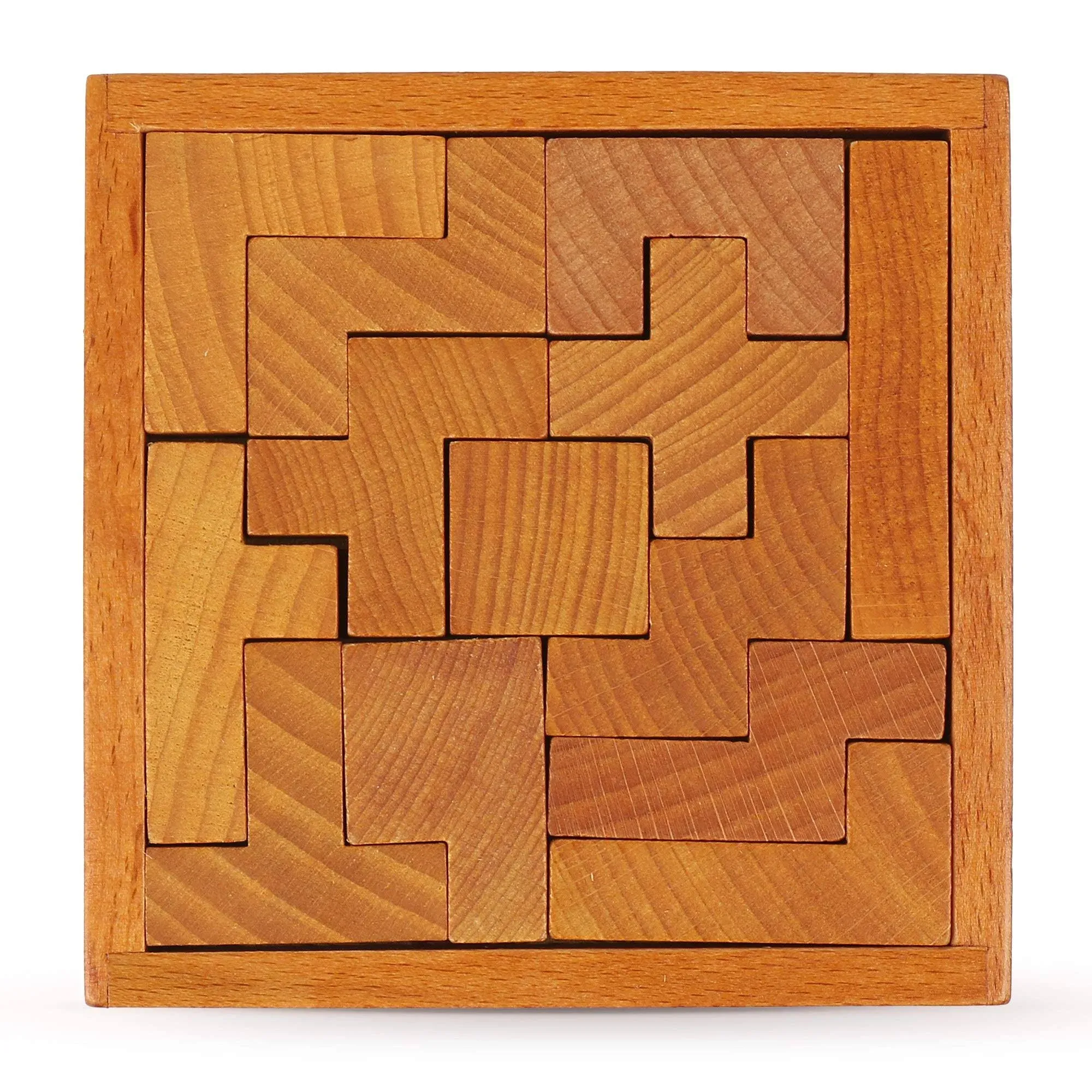 Sharp Brain Zone Wooden Brain Teaser Puzzles for Kids Children & Adults | Challenging Puzzles | Pentominoes Brain Teasers Games | Suitable for Ages 6 and Above