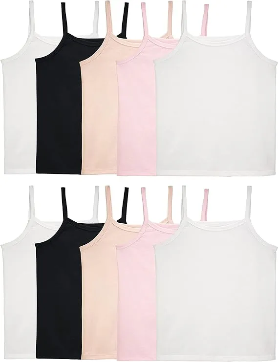 Fruit of the Loom Girls' Undershirts (Camis & Tanks)