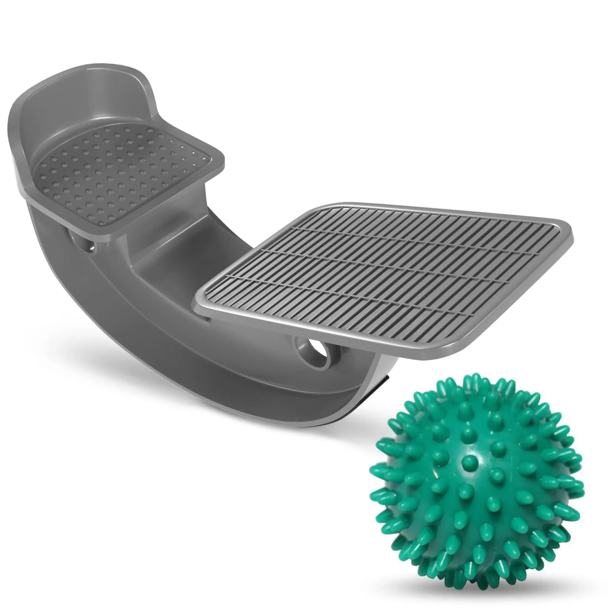 Proheal Foot Rocker Calf Stretcher with Spiked Ball Massager - for Plantar ...