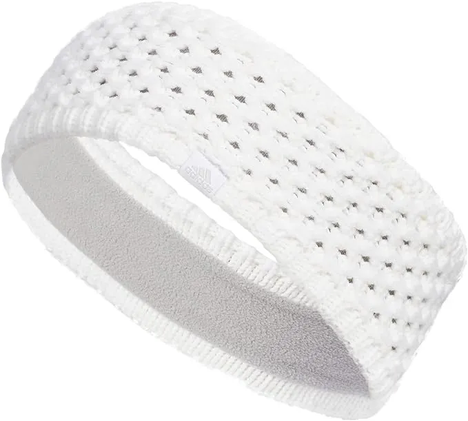 Adidas Crestline Knit Headband-NWT! Stay WARM Fleece Lined