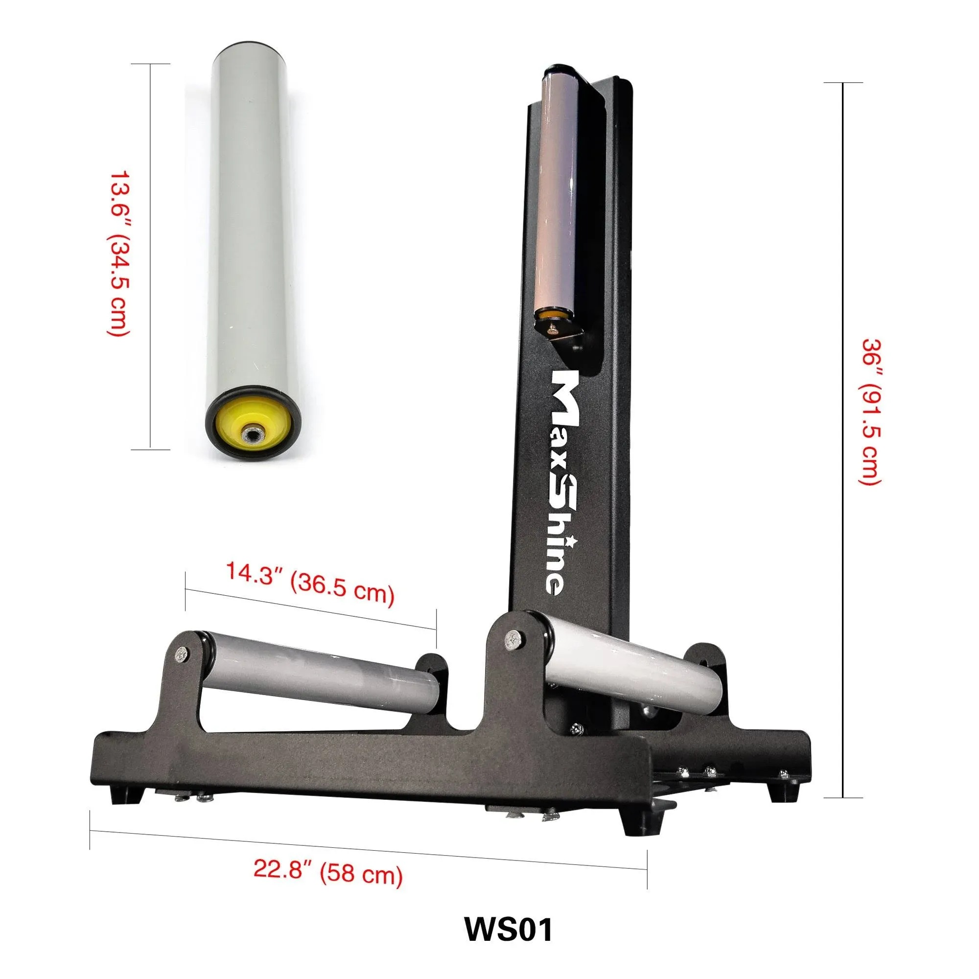 Maxshine Wheel Stand Tire Roller WS01