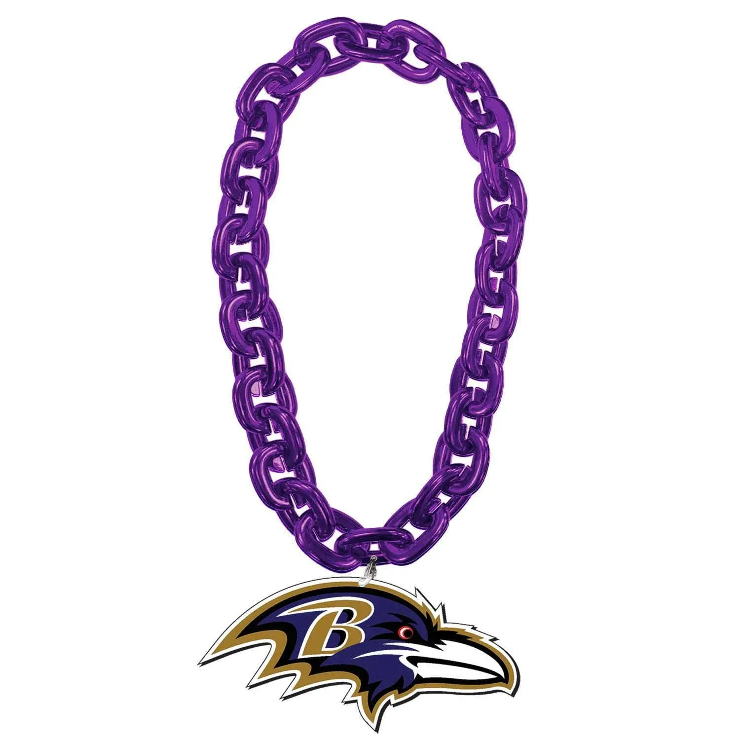 Baltimore Ravens Aminco Foam Fan Chain- Black