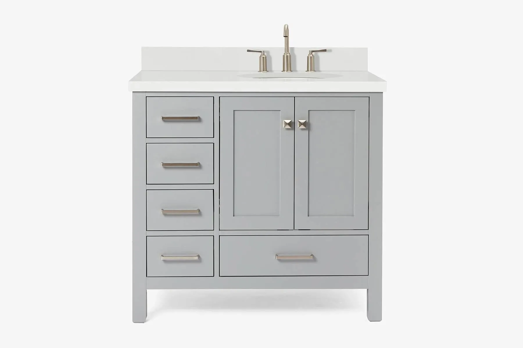 Cambridge 37" Single Bathroom Vanity Set Ariel Bath