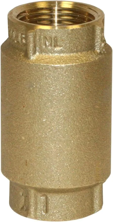 Merrill Mfg CVNL100 1 inch No-Lead Brass Check Valve 700 Series