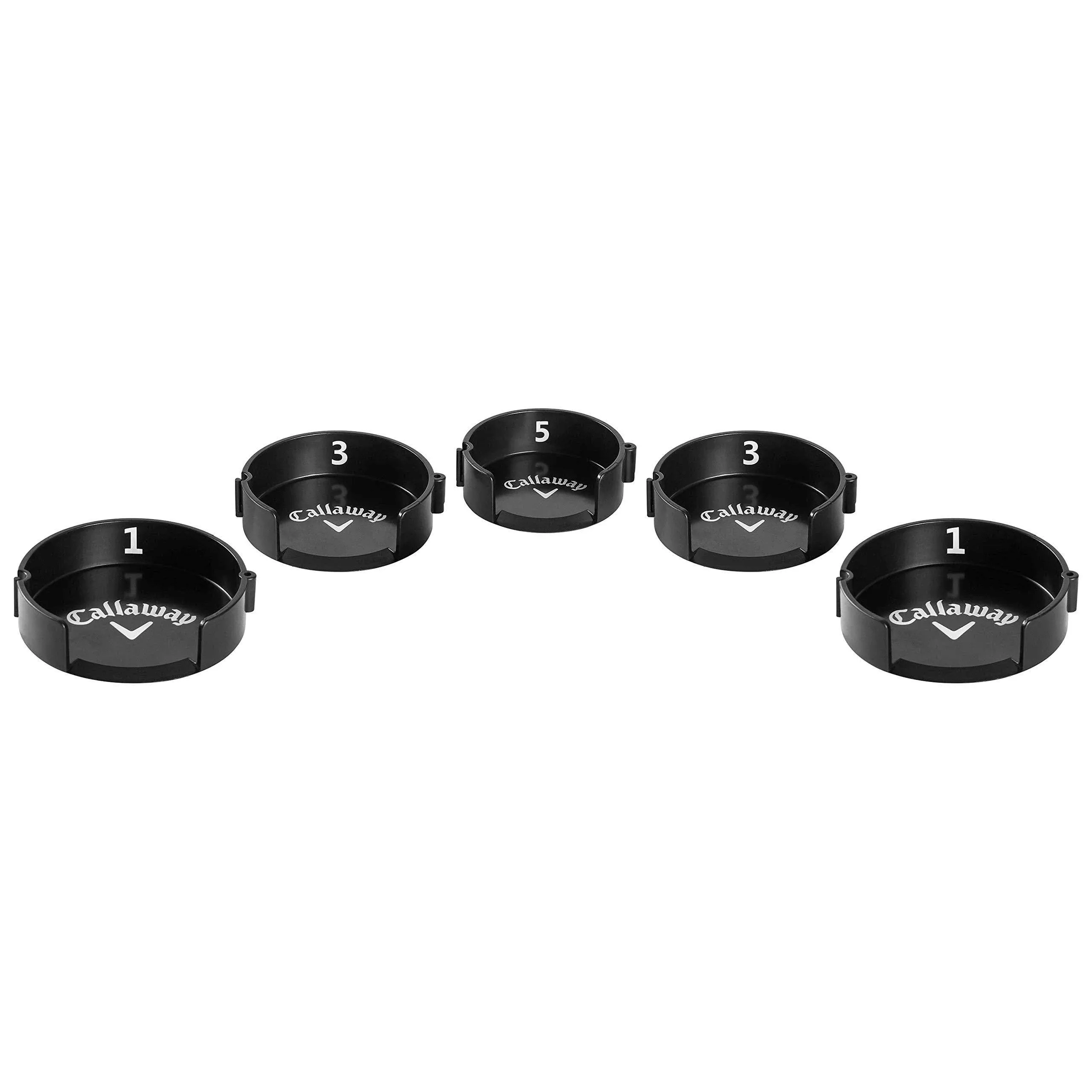 Callaway 5-Hole Golf Putting Cup Game, Black