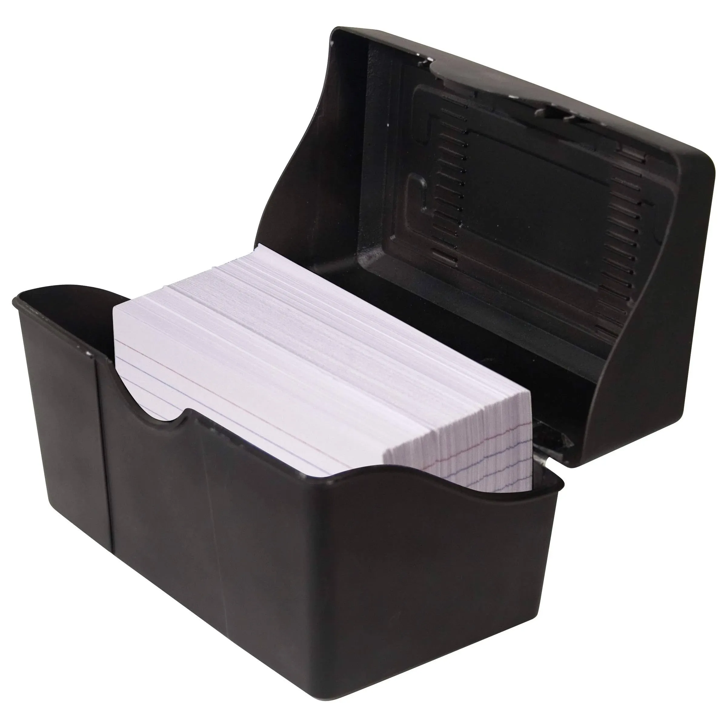 Advantus Index Card Box, 3" x 5"