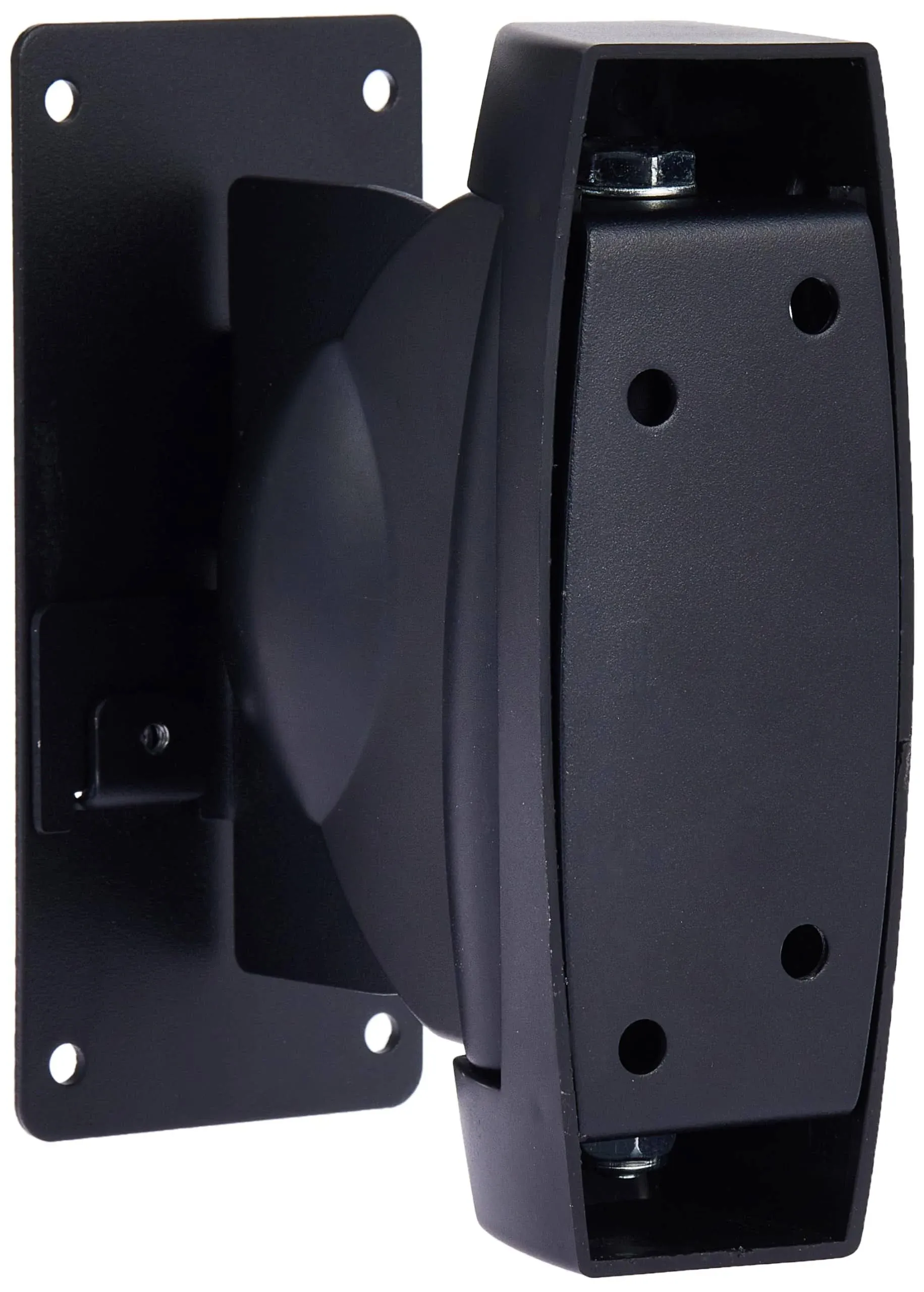 Monoprice Adjustable 22 lb. Capacity Speaker Wall Mount Brackets (Pair) Black