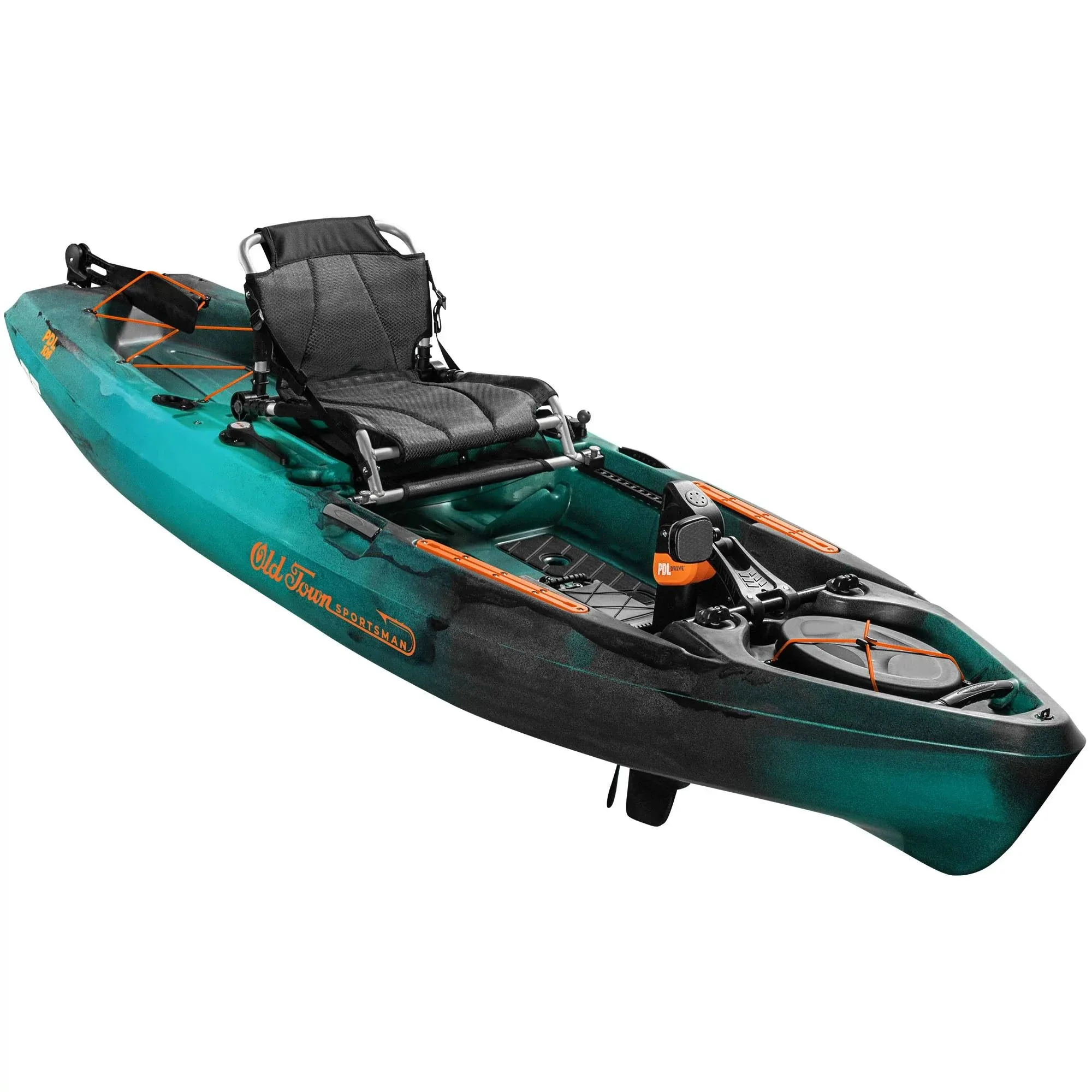 Old Town Sportsman 106 Kayak Powered by Minn Kota (Photic Camo)