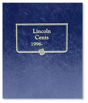 Whitman Lincoln Cent Album w/Bicentennial 1996-2009