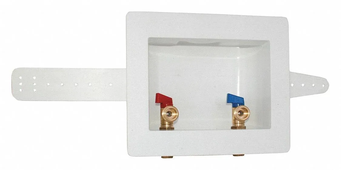 1/2 in. Sweat Center Drain Washing Machine Outlet Box