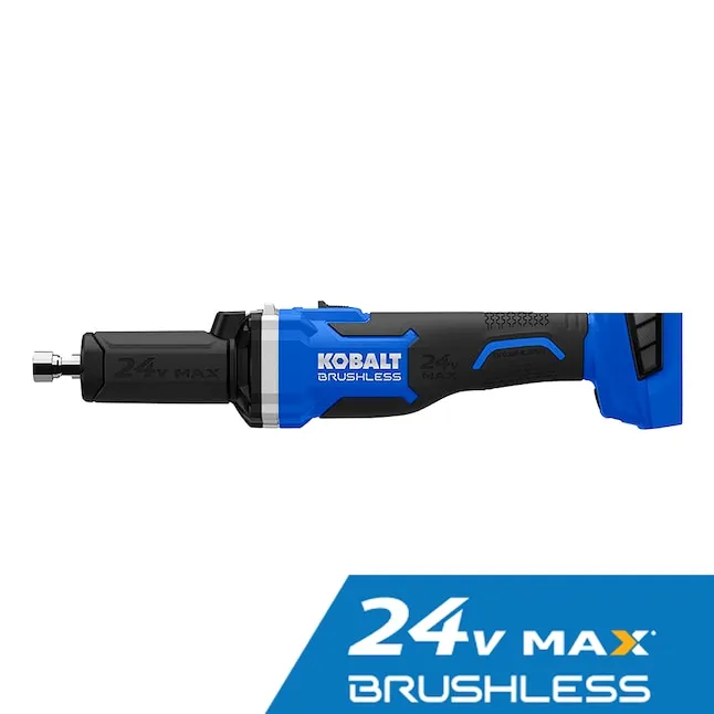 Kobalt 24-volt Sliding Switch Brushless Cordless Die Grinder (Battery and Charger Not Included) in Blue | KDG 124B-03