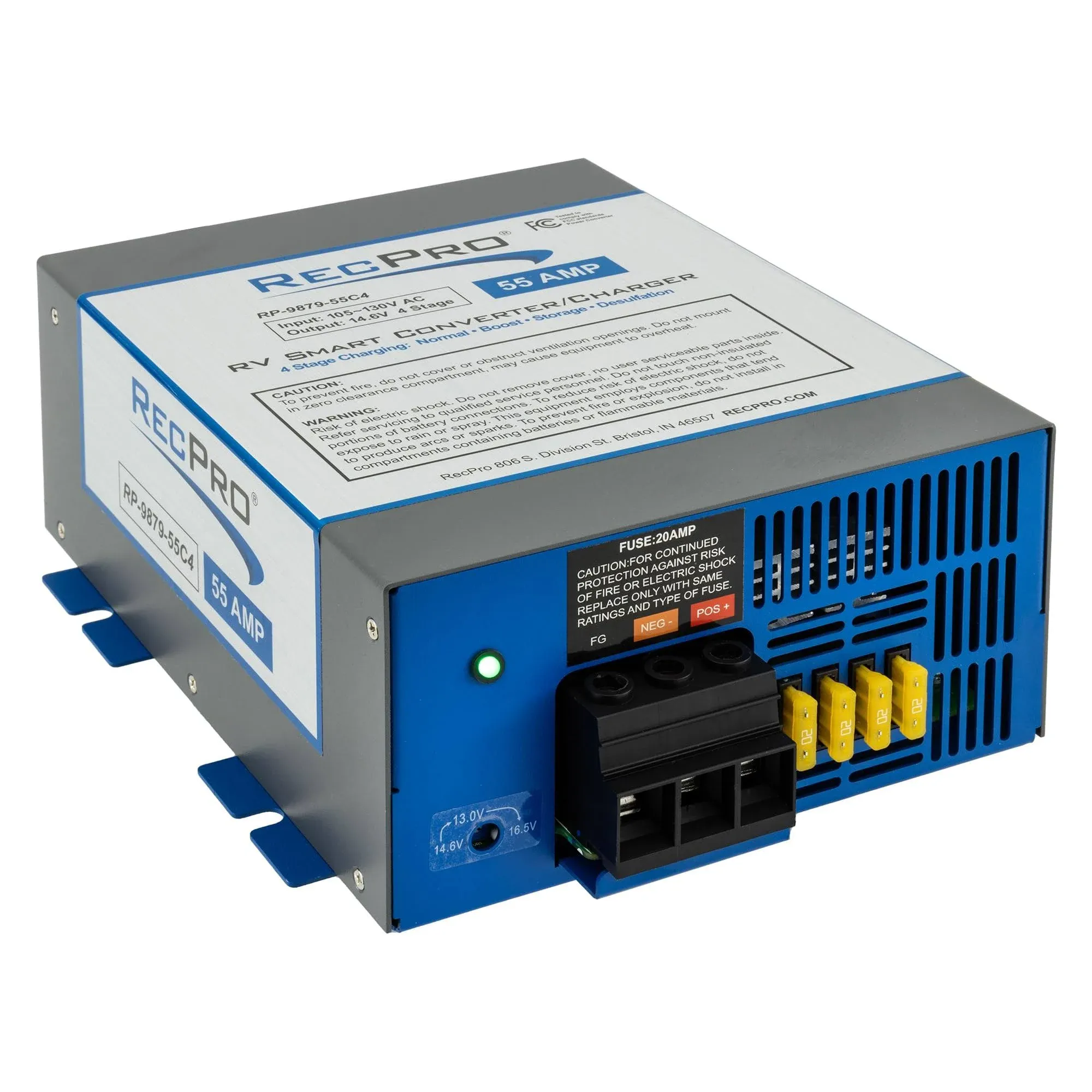 RecPro RV Converter | Multiple Capacities | RV Power Converter | RV Battery ...