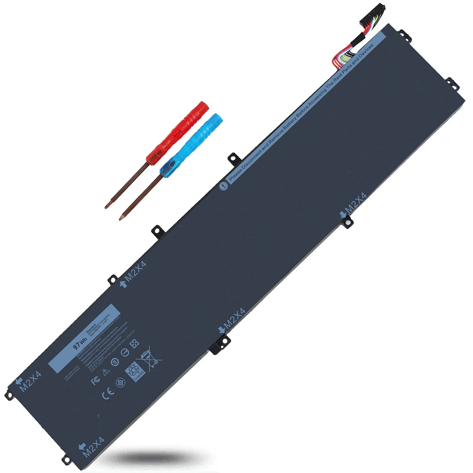 6gtpy Battery for Dell XPS 15 9550 9560 9570 7590 Precision 15 5510 