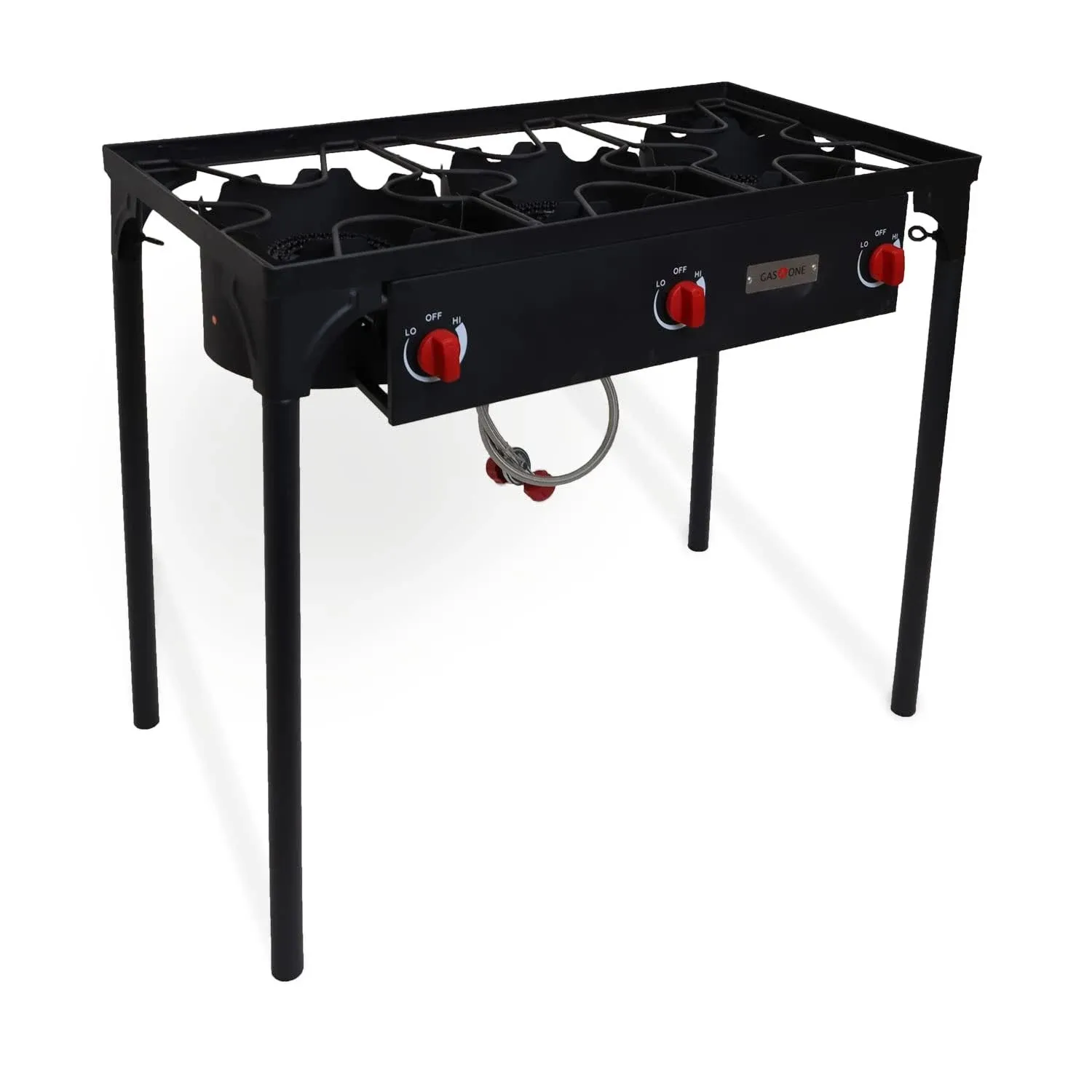 Outdoor Triple Burner Propane Stove - High Pressure, SALE !