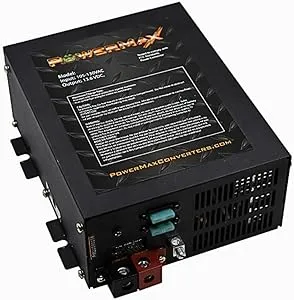 PowerMax, PM3-15LK, 15 Amp 12VDC Power Converter with Smart Charger