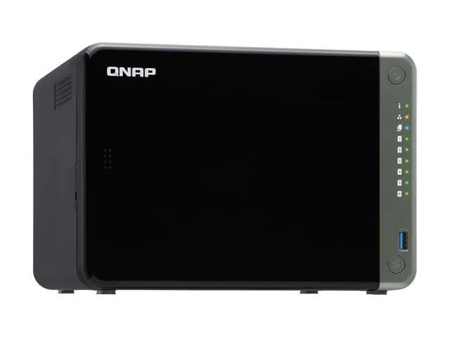 QNAP 36TB TS-653D 6-Bay NAS Enclosure Kit with WD NAS Drives (6 x 6TB)