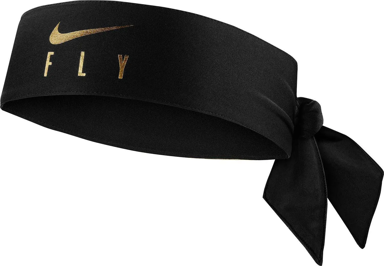 Nike Fly Icon Headband Black Gold