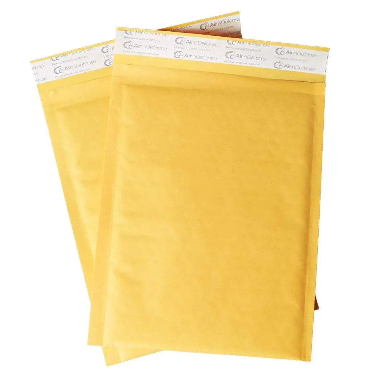 50/500/1000/1500/2000/2500/3000/4000/5000/10000 Pcs #000 4x8 Kraft Bubble Padded Envelopes Mailers Shipping Bags AirnDefense (2000)