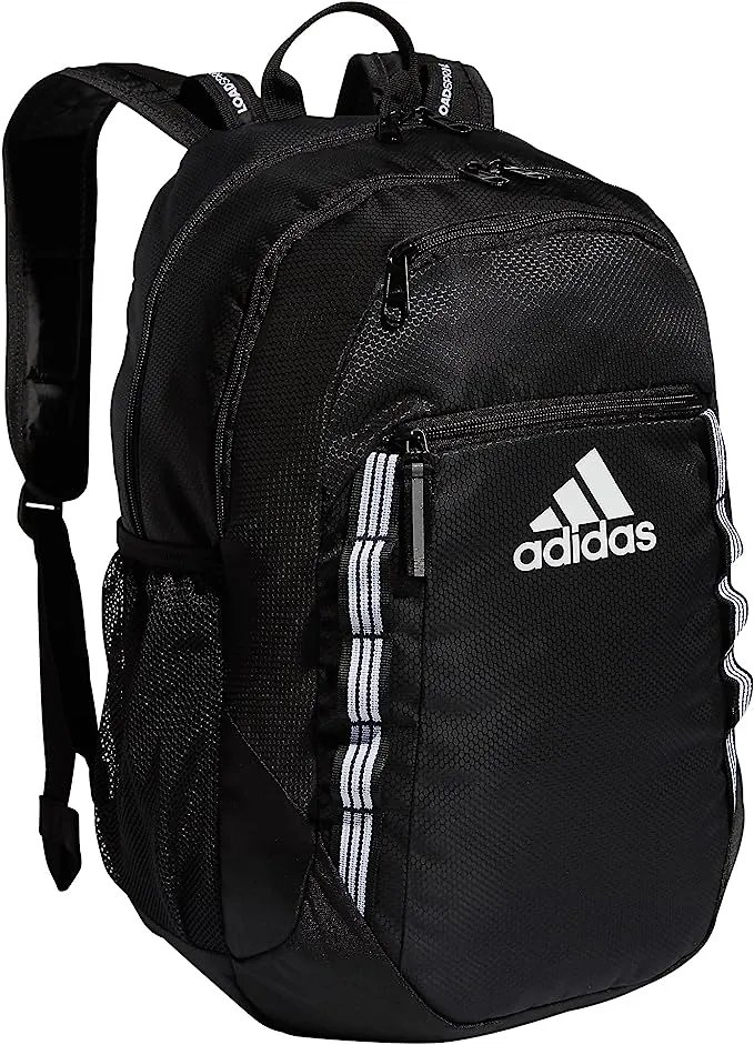 adidas Excel 6 Backpack, Jersey Black/Black/White FW21, One Size 