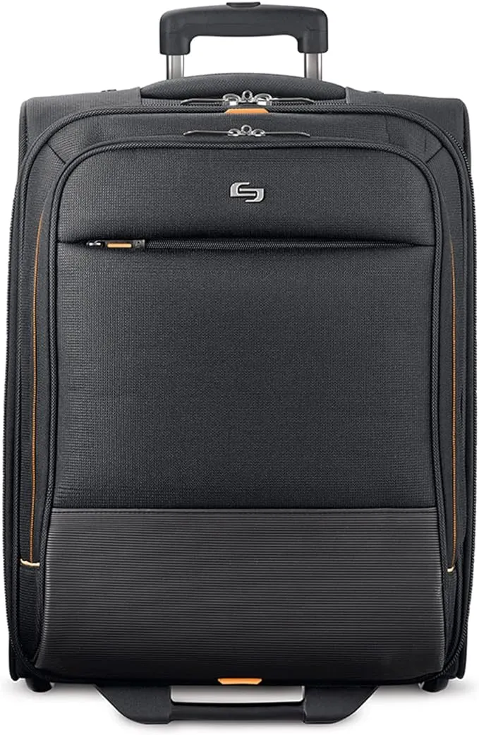 Solo New York Urban Rolling Overnight Case and Laptop Bag, Black, One Size