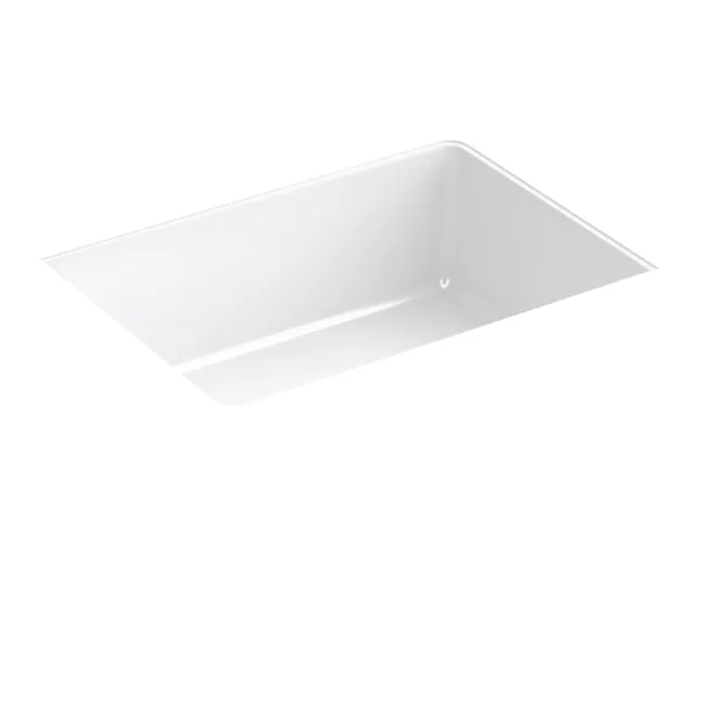 Kohler K-8189 Verticyl 17" Rectangular Undermount Bathroom Sink White