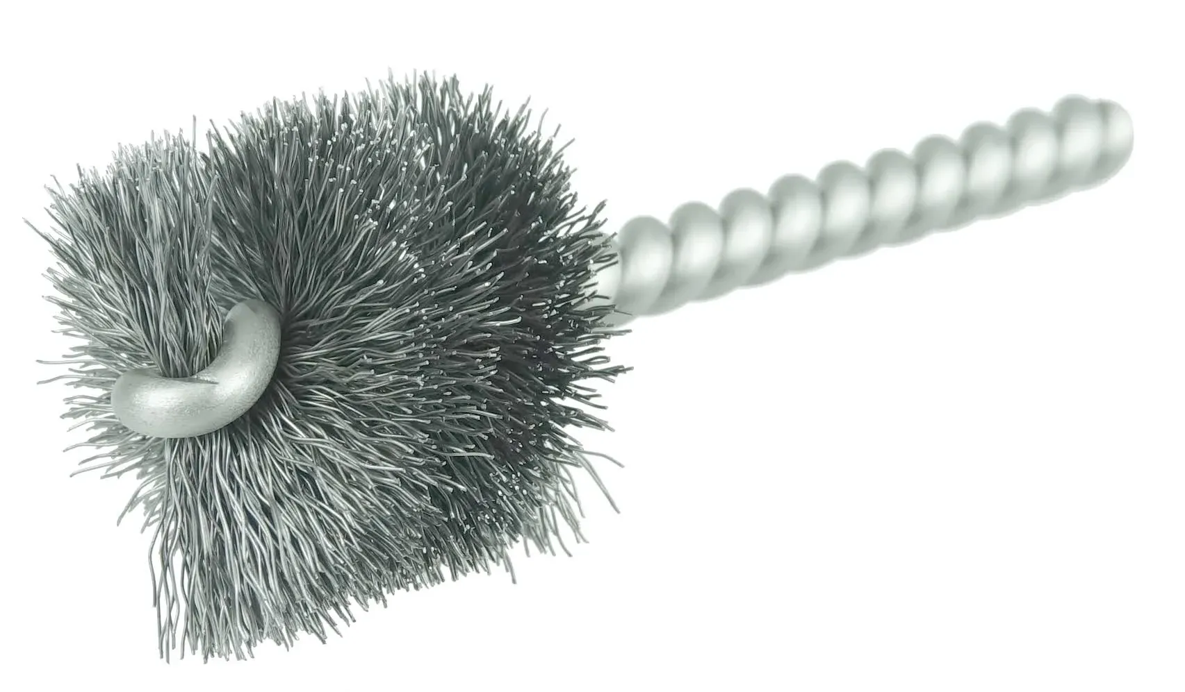 1-1/8" Power Tube Brush, .008" Steel Wire Fill, 1" Brush Length