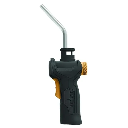 BernzOmatic TS3505T Basic Torch, Multi-Use, Propane, Trigger Start Igniter, Black