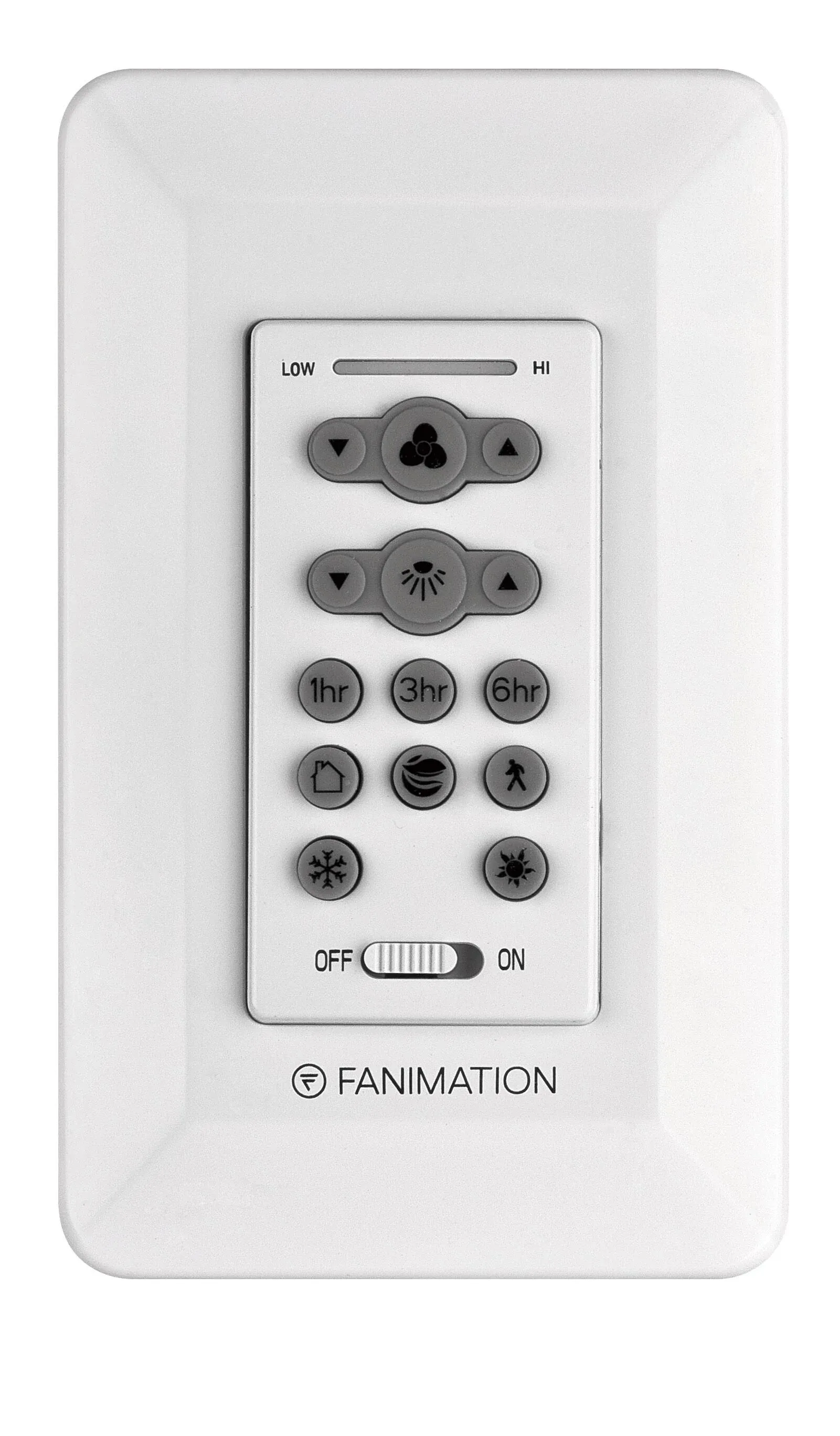 Fanimation Controls Wall Control Reversing - White - TW206D