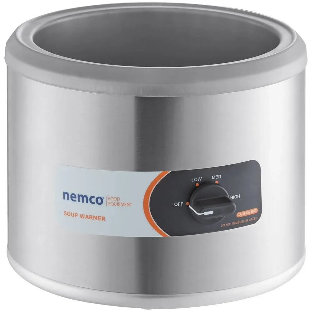 Nemco - 6101A - 11 Qt Round Countertop Food Warmer